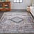 Feizy Percy 39AMF Gray Blue Rug