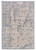 Feizy Prasad 3681F Blue Ivory Rug