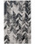 Feizy Micah 3048F Silver Black Rug