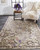 Feizy Tivoli 8215F Taupe Purple Rug