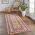 Feizy Foster 3754F Orange Gray Rug