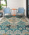 Kaleen Zuma Beach ZUM08-78 Turquoise Rug