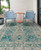 Kaleen Zuma Beach ZUM12-78 Turquoise Rug