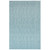 TransOcean Carmel 8422 04 Texture Stripe Aqua Rug