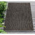 TransOcean Carmel 8422 48 Texture Stripe Black Rug