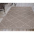 TransOcean Malibu 8225 12 Checker Diamond Neutral Rug