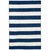 TransOcean Sorrento 6302 33 Rugby Stripe Navy Rug