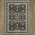 Karastan Zephyr 92118 90166 Amphora Black Rug