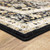 Karastan Zephyr 92118 90166 Amphora Black Rug