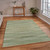 Amer Zola ZOL-1 Parquet Aqua Green Rug