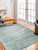 Bashian Greenwich R129-HG386 Teal Rug