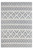 Kas Chloe 7725 Grey Ivory Boho Rug