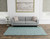 Kas Pave 8501 Ivory Blue Cornerstone Rug