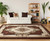 United Weavers Bristol 2050 10551 Fallon Chocolate Rug