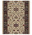 BRI05 Beige Black Carpet Hallway and Stair Runner - 26" x 16 ft