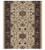 BRI05 Beige Black Carpet Hallway and Stair Runner - 26" x 19 ft