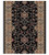 BRI05 Black Carpet Hallway and Stair Runner - 26" x 11 ft