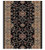 BRI05 Black Carpet Hallway and Stair Runner - 26" x 12 ft