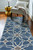 Bashian Chelsea S185-ST261 Azure Rug