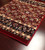 Grand GRA02 Red/Navy Carpet Hallway and Stair Runner - 26" x 13 ft