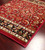 Noble 1318 Burgundy Carpet Hallway and Stair Runner - 26" x 17 ft