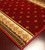 Elements 4338.21 Lily Claret Carpet Hallway and Stair Runner - 26" x 9 ft