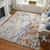 Feizy Gilmore 39MMF Ivory Blue Orange Area Rug