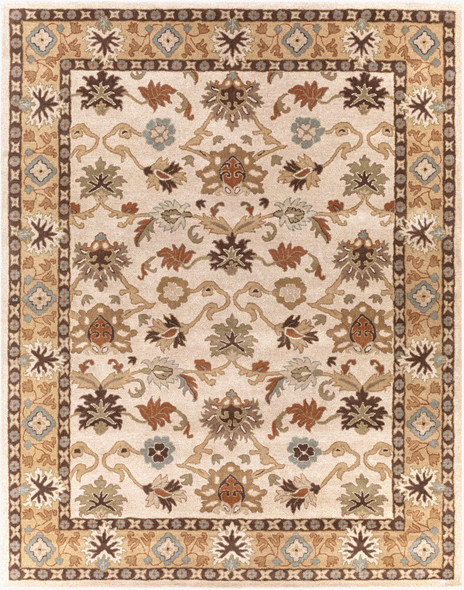 Caesar CAE-1010 Beige Tan Rug by Livabliss