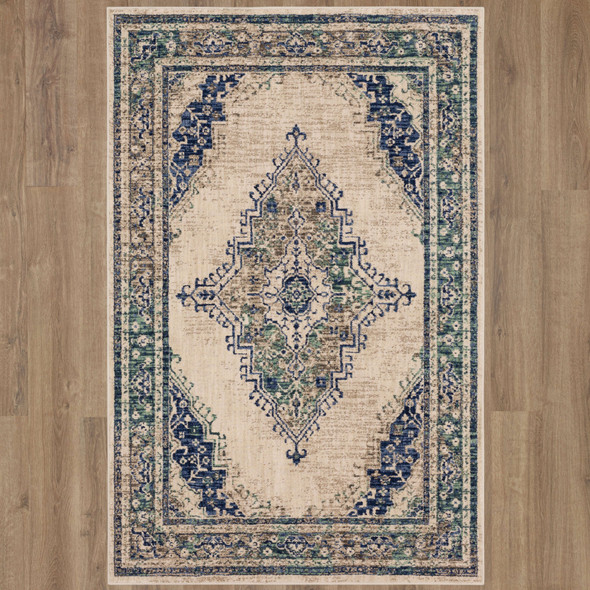 Karastan Cosmopolitan 90961 50134 Armitage Indigo Rug