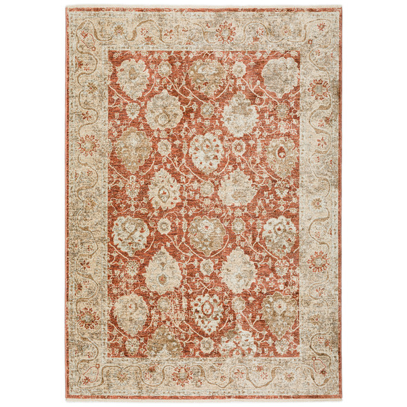 Dalyn Bergama BE6 Paprika Rug