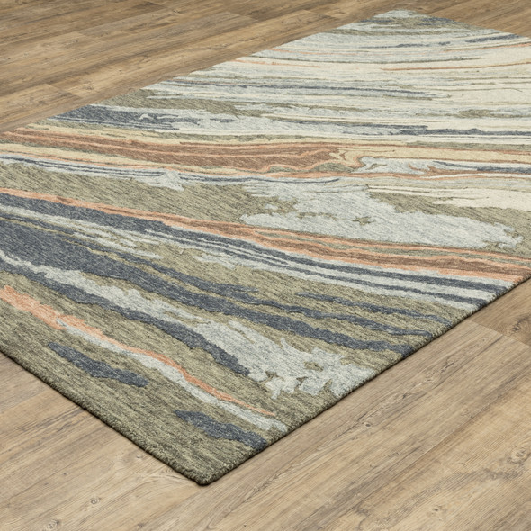 Oriental Weavers Kipton KIP04 Grey Rug