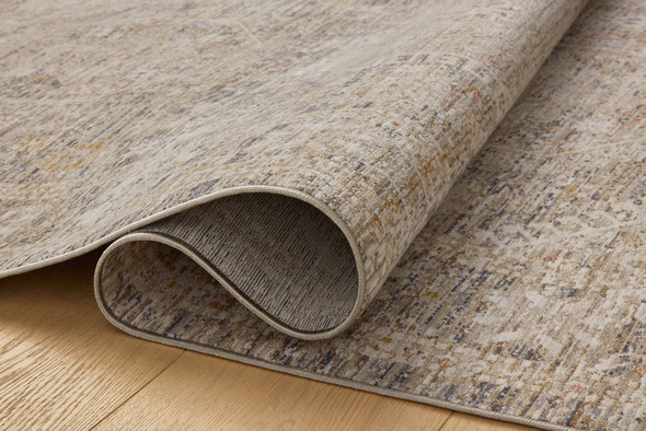 Chris Loves Julia x Loloi Ida IDA-01 Taupe Multi Rug