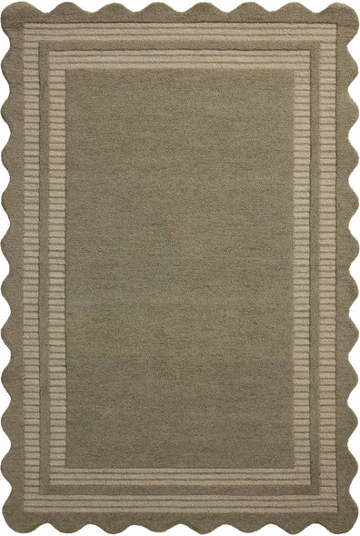 Chris Loves Julia x Loloi Scottie SCO-01 Olive Pebble Rug