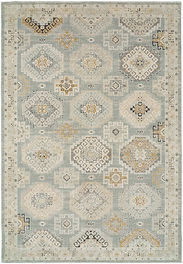 Dynamic Annalise 7607-581 Blue Beige Cream Rug