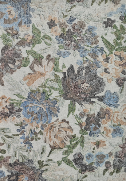 Dynamic Daisy 9080-199 Ivory Multi Rug