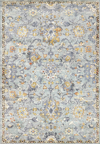 Dynamic Mabel 4092-559 Aqua Multi Rug