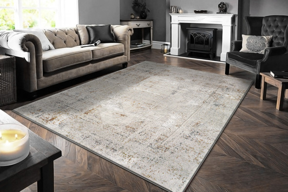 Dynamic Renaissance 3155-199 Ivory Multi Rug