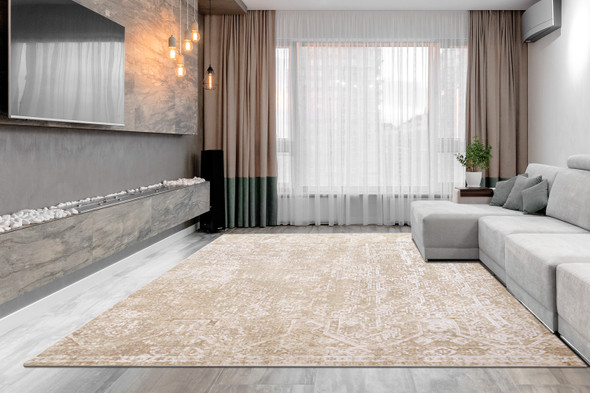 Dynamic Sahara 5972-890 Beige Grey Rug