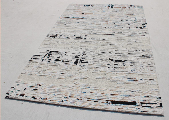 Dynamic Trono 5480-910 Black White Rug