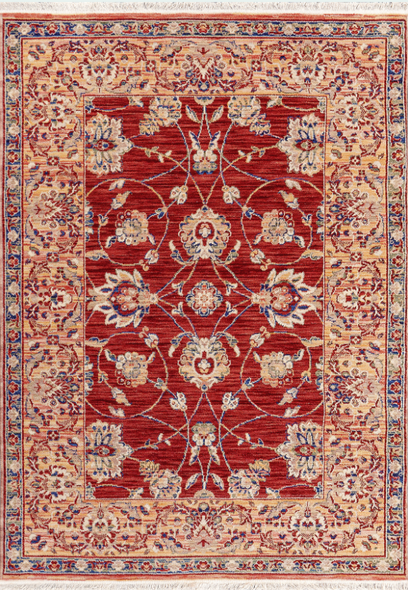 Dynamic Wade 18608-399 Red Multi Rug