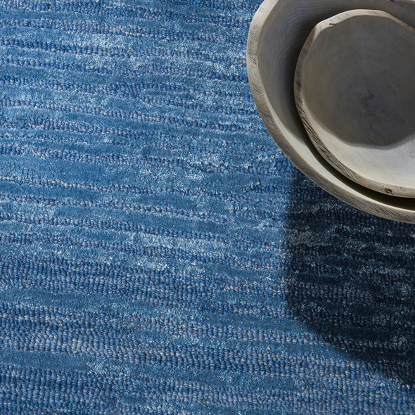 Nourison Calvin Klein CK010 Linear LNR01 Blue Rug