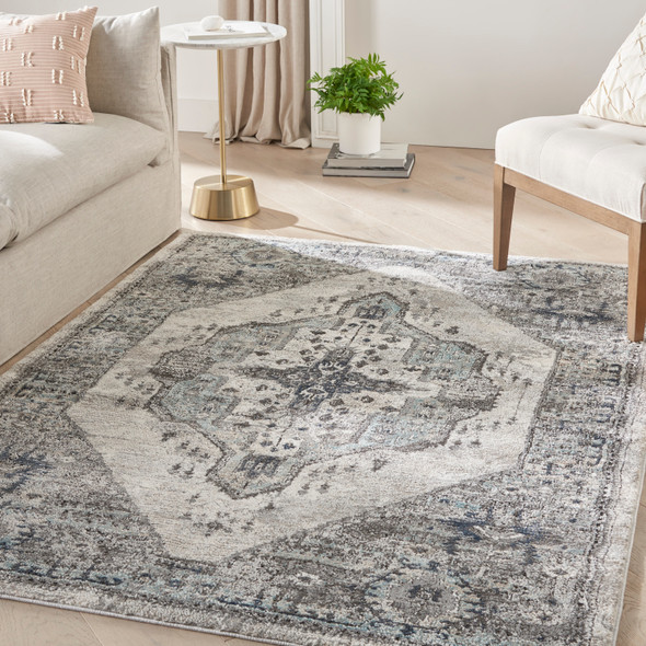Nourison Home American Manor AMR02 Grey Rug