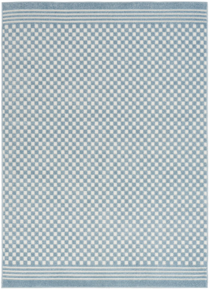 Nourison Home Care Free CAF02 Blue Rug