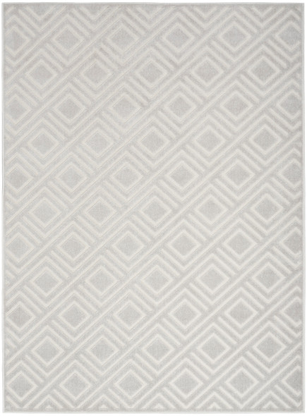 Nourison Home Care Free CAF03 Light Grey Rug