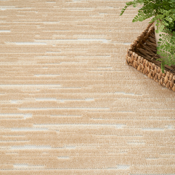 Nourison Home Care Free CAF04 Taupe Rug