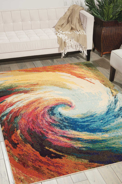 Nourison Home Celestial CES07 Wave Rug