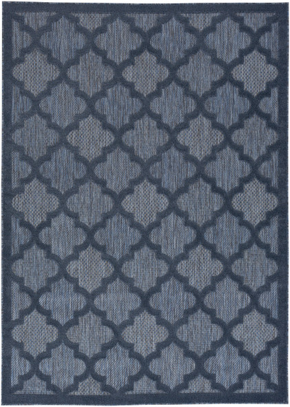 Nourison Home Easy Care NES01 Navy Blue Rug