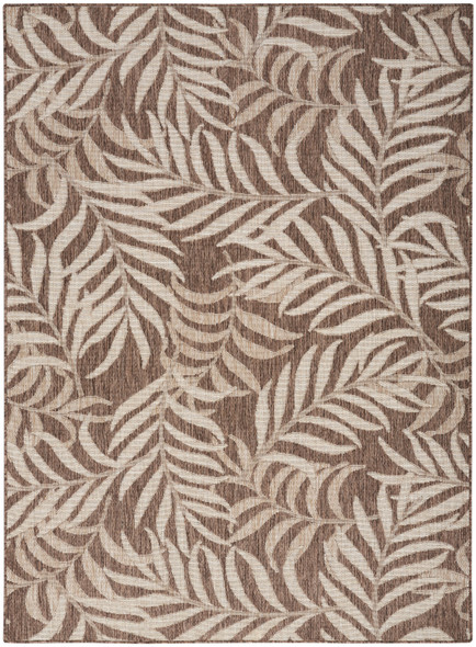 Nourison Home Garden Oasis GOA01 Mocha Rug