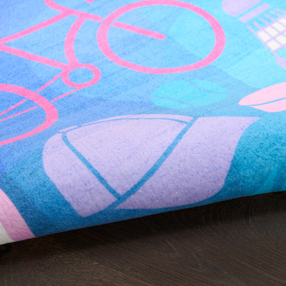 Nourison Home Imagination IMA07 Purple Rug