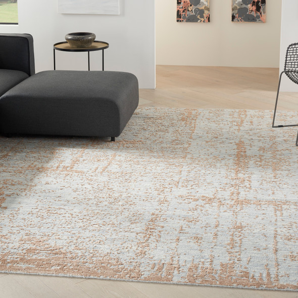 Nourison Home Luna LUN01 Blue Mocha Rug